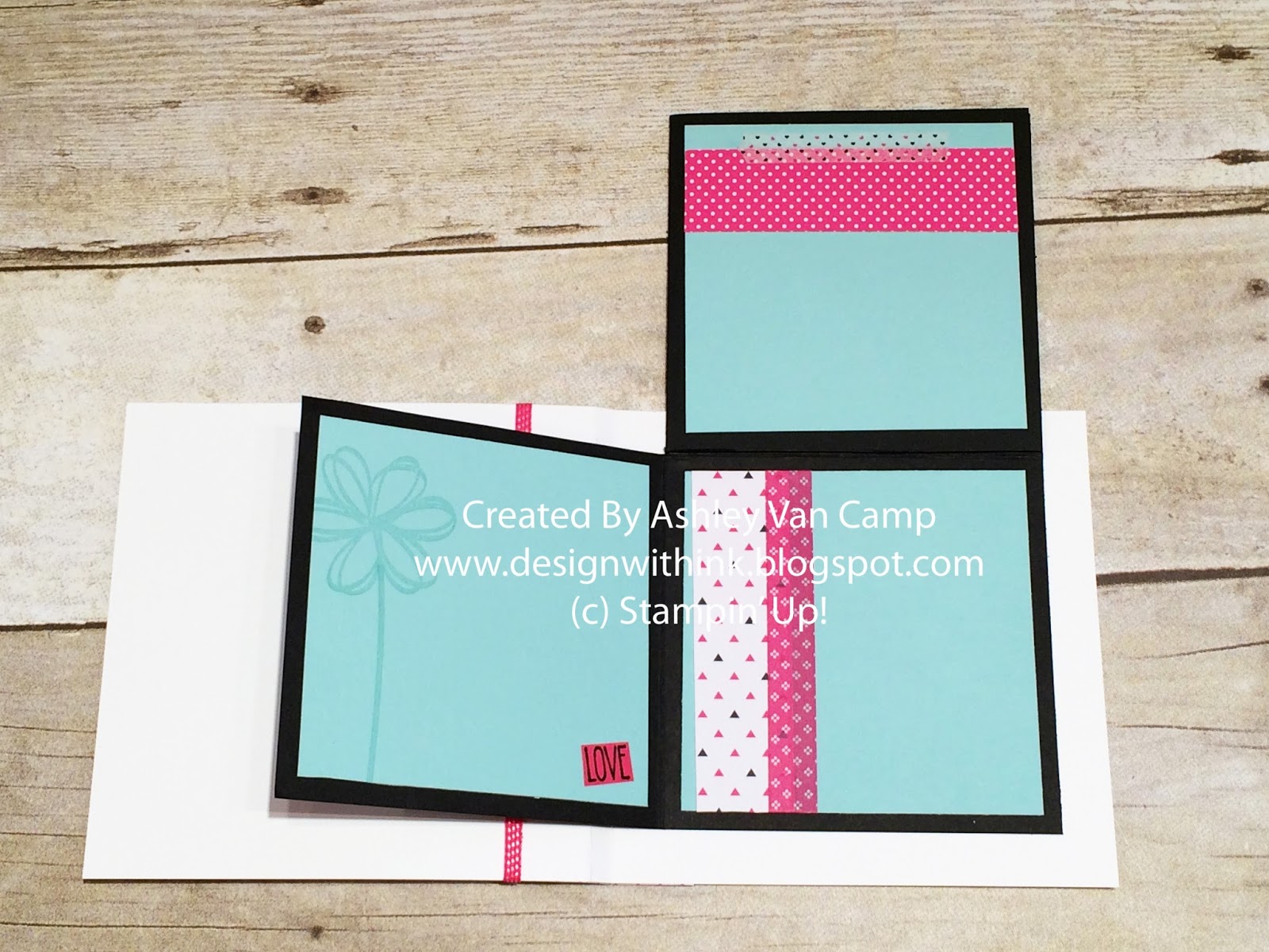 Design With Ink: Pop Of Pink Flip-Book....And a Flashback...