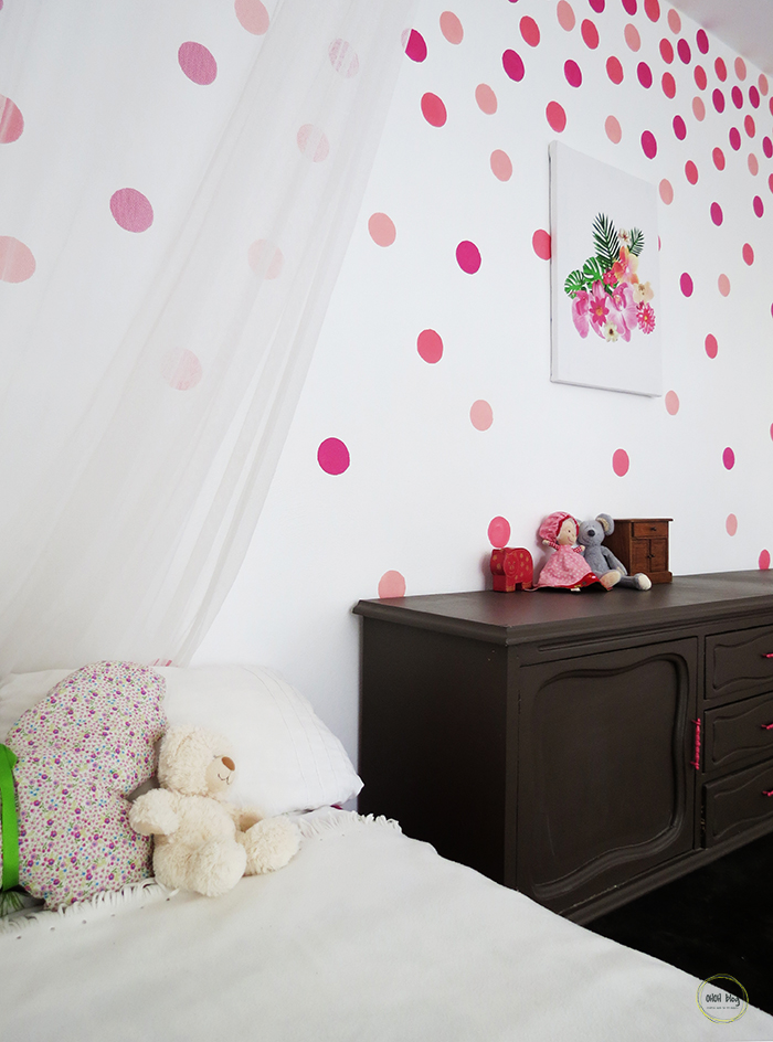How To Paint A Polka Dots Wall Ohoh Deco