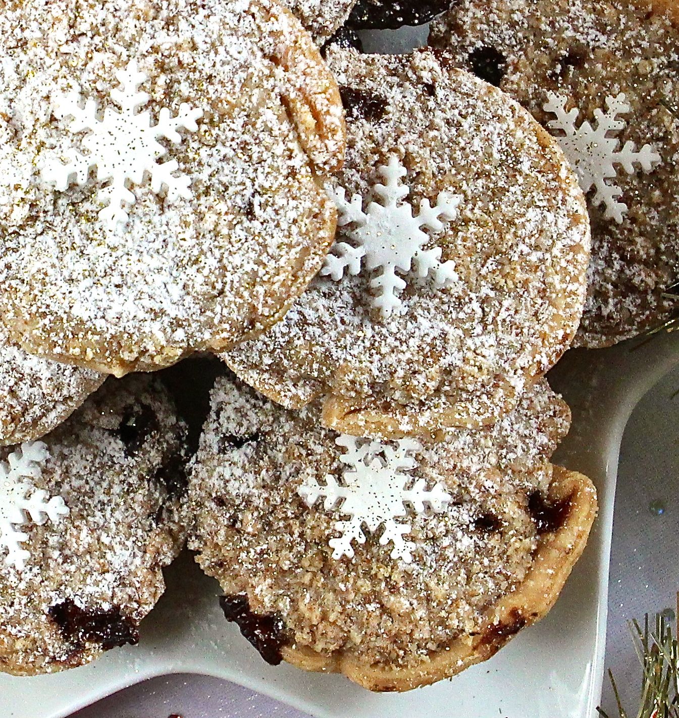 Gluten Free Alchemist Christmas Mince Pies with Cinnamon Crumble
