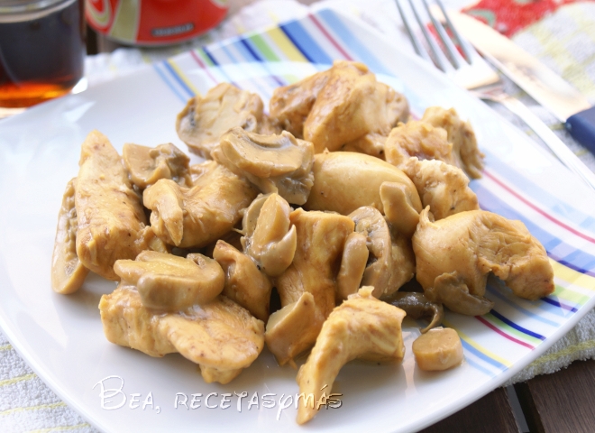 Pechugas de pollo a la cocacola