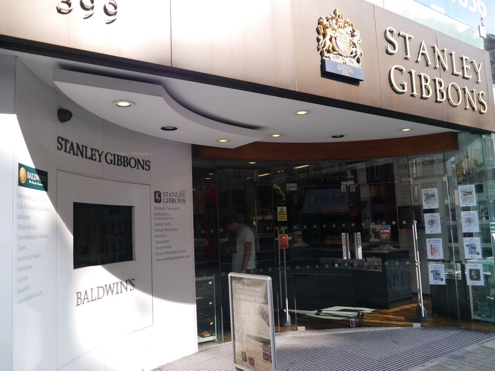 My Little Stamp Collection Stamp Shops in London (Stanley Gibbons and