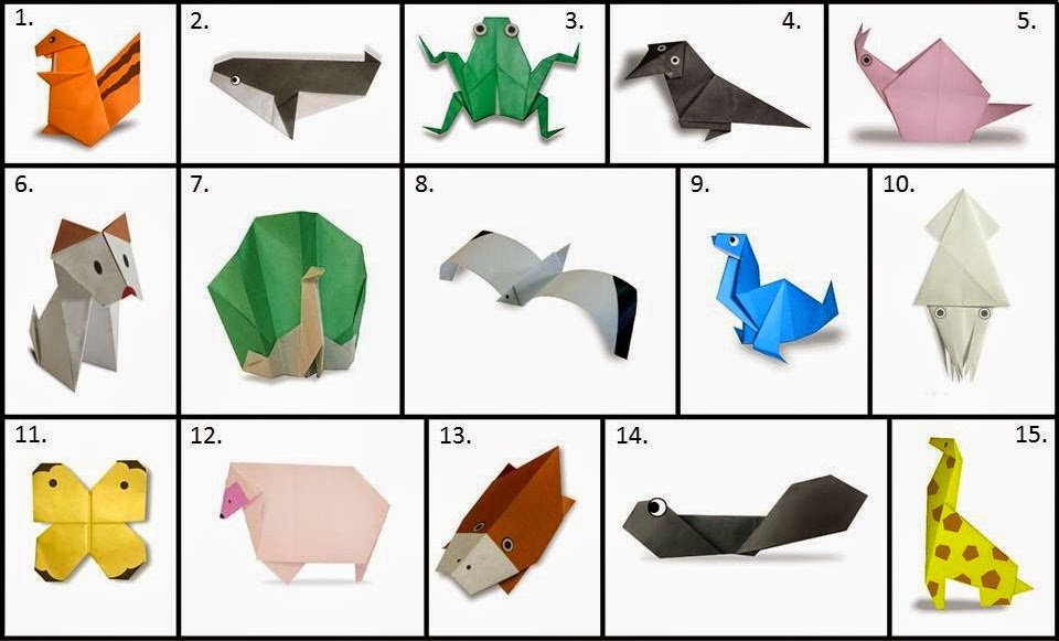 Origami Animals Easy Jadwal Bus