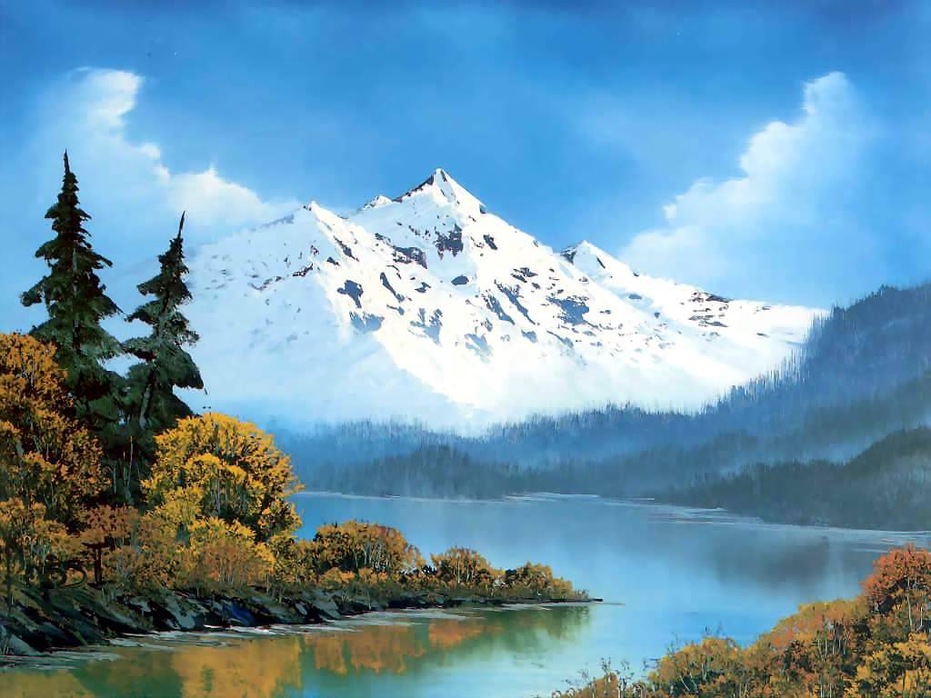 Bob Ross Beautiful Paintings Tapandaola111