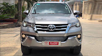 Màu ngoại thất Toyota Fortuner 2.7V 4x4 AT 2016 Toyota Fortuner 2.7V 4x4 AT 2016 đã qua sử dụng màu Bạc