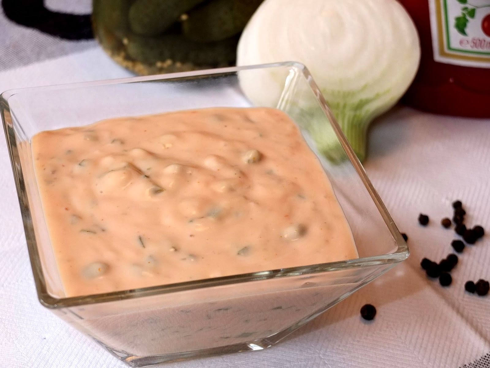 Cocinando con Lola García Salsa mil islas