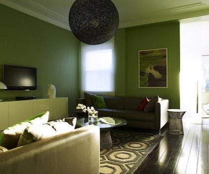 Marzua: El color verde en la decoración
