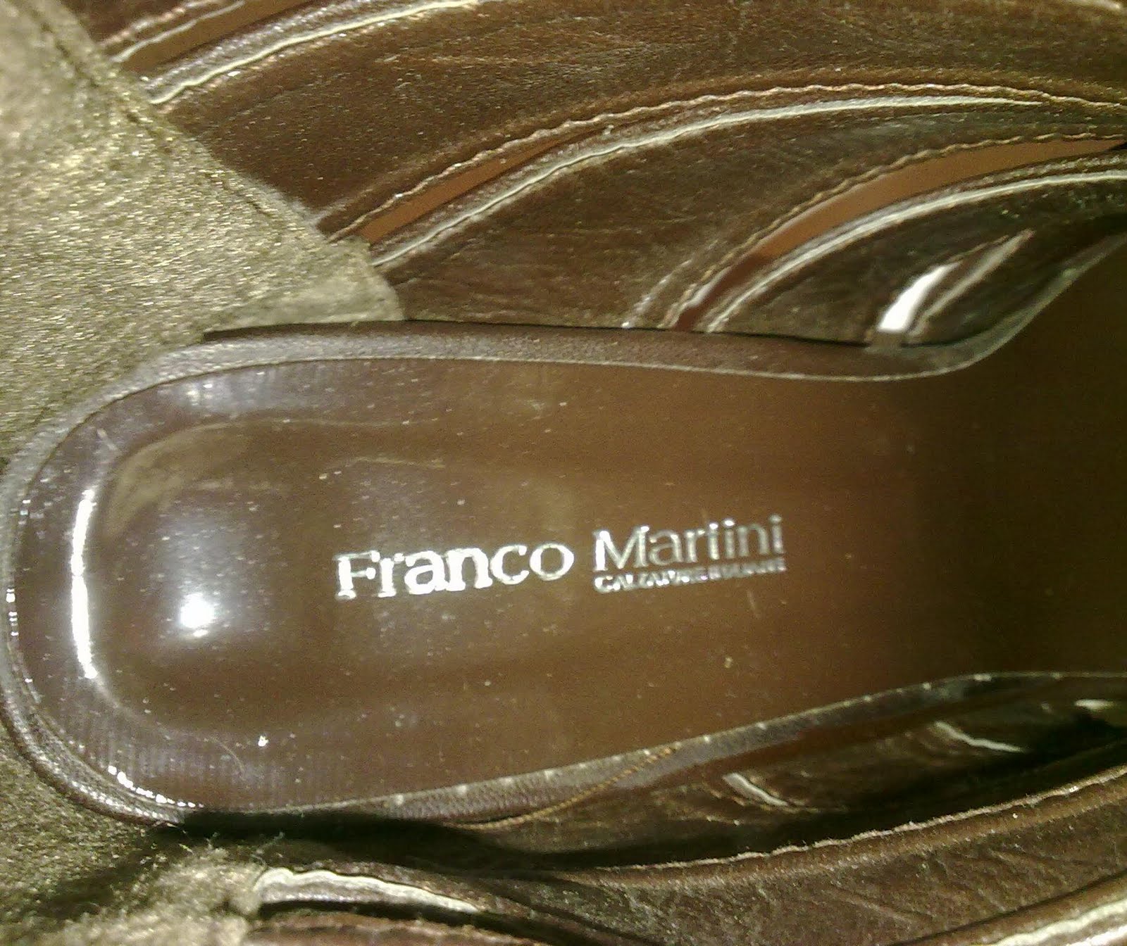 Home Bucket Sale FRANCO MARTINI PEEP TOE RED SOLE SHOES