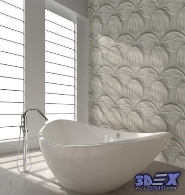 3d gypsum wall panels, 3d plaster wall paneling design, decorative wall panels for bathroom