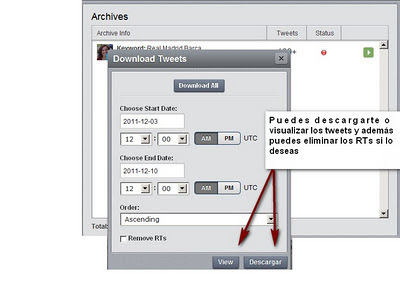 hootsuite archivar mensajes