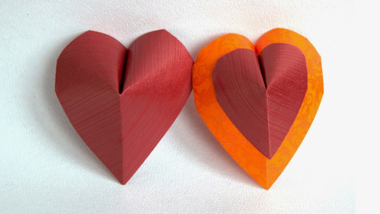 Origami Maniacs Beautiful origami Heart of True Love by Ekaterina