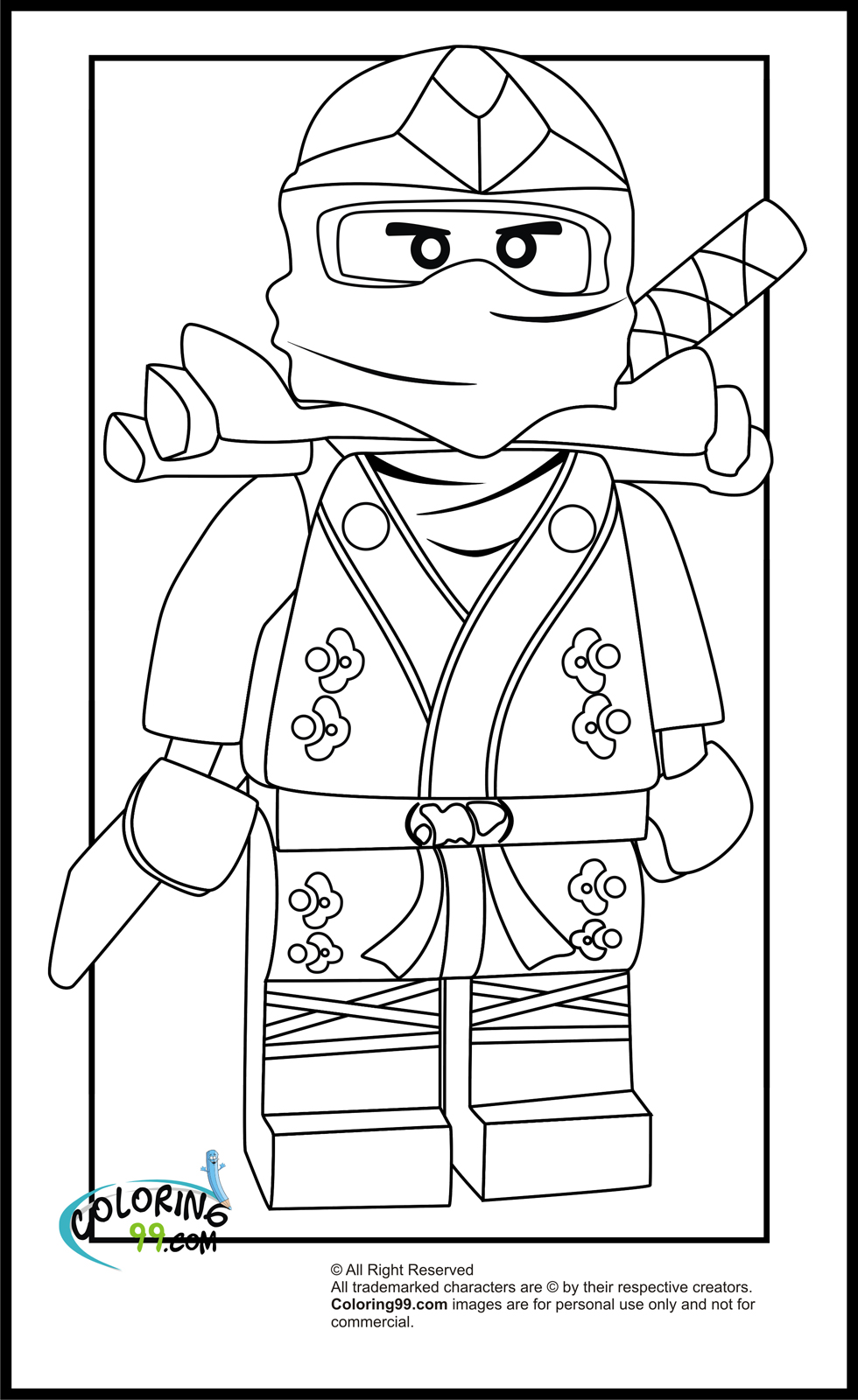 Ninjago Printable Coloring Pages Customize And Print