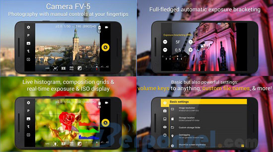 Aplikasi Kamera Autofocus untuk Android Terbaik