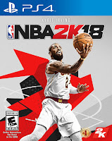 NBA 2K18 Game Cover PS4