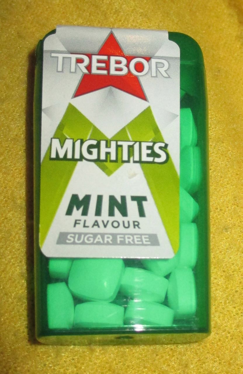 FOODSTUFF FINDS Trebor Mighties Mint Flavour (Newsagent) By cinabar