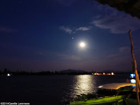 Full moon over Koh Lanta