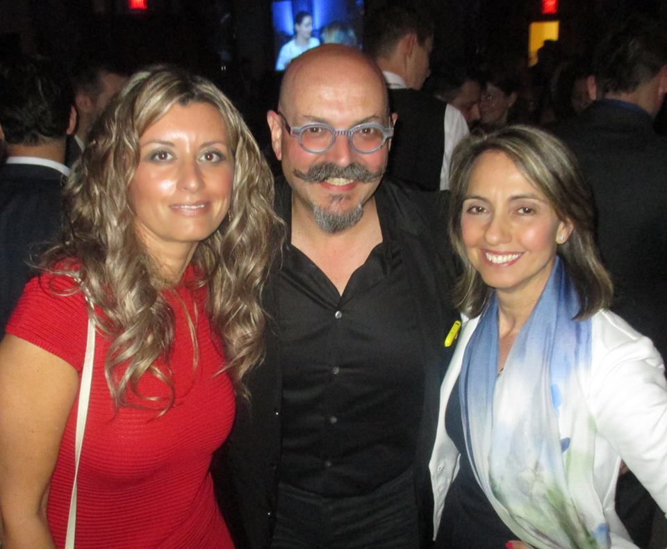 Chef Massimo Capra and my sister-in-law Lucy Langstaff