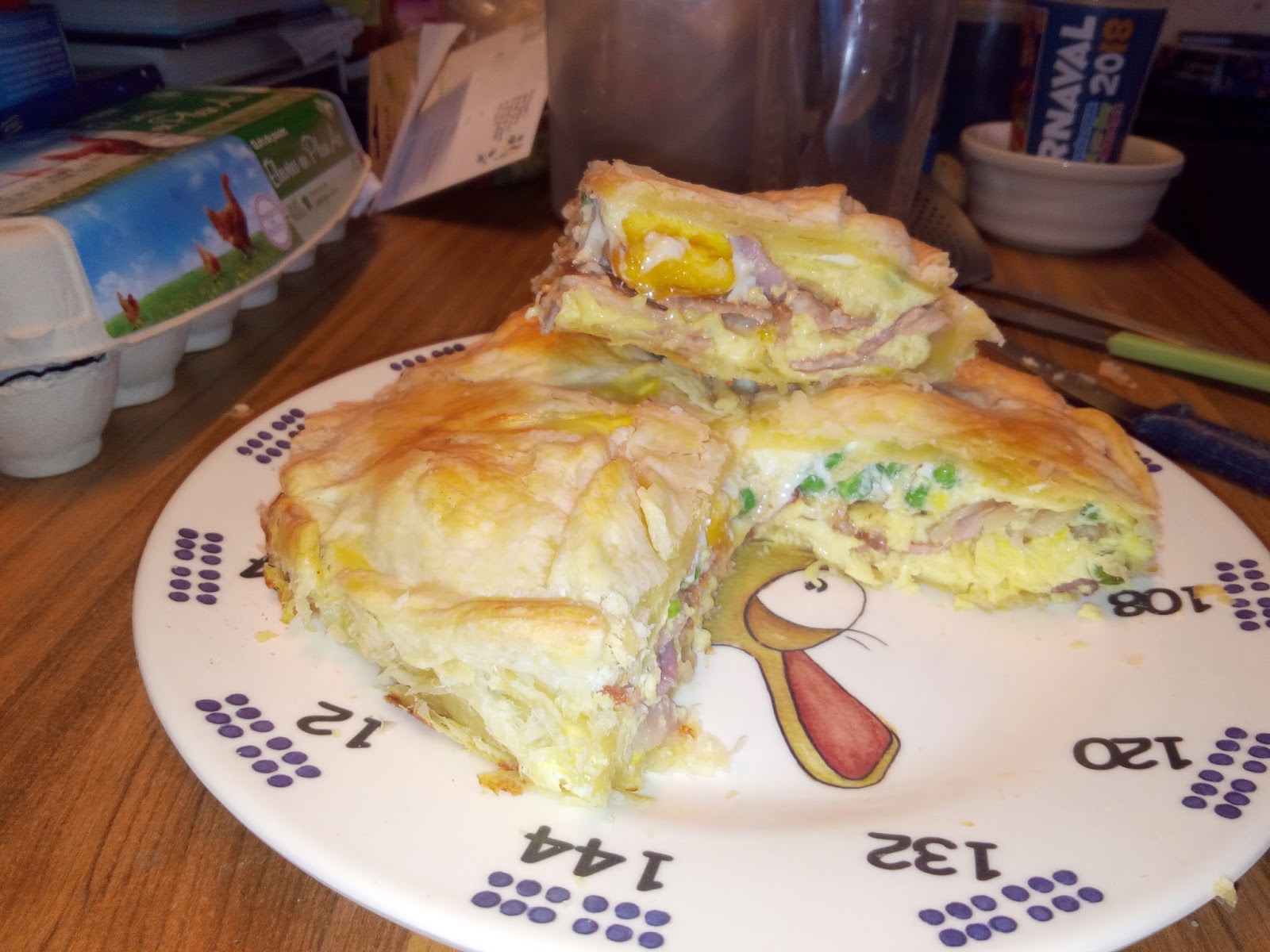 Madhouse Family Reviews Globecooking recipe Bacon & Egg Pie (New