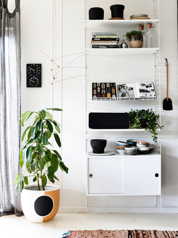 Una decoración feliz para una familia feliz