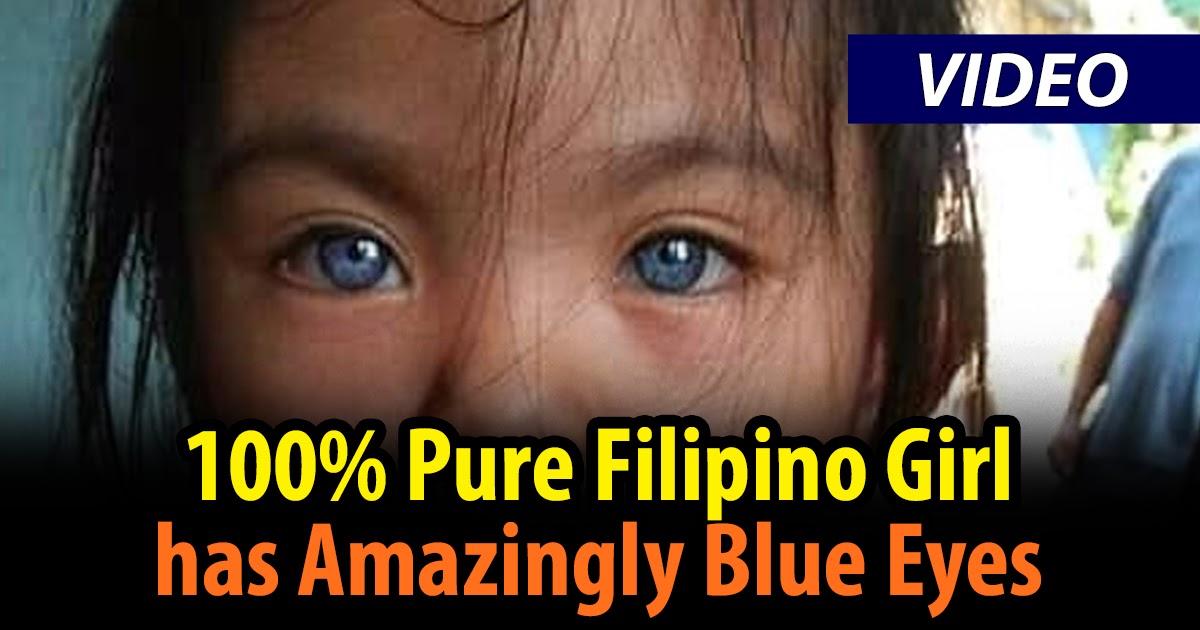 LOOK Why does this pure Filipino girl in Sarangani have blue eyes