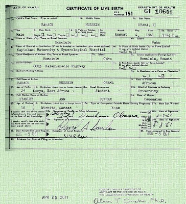 Bits and Pieces: President Obama Birth Certificate Released