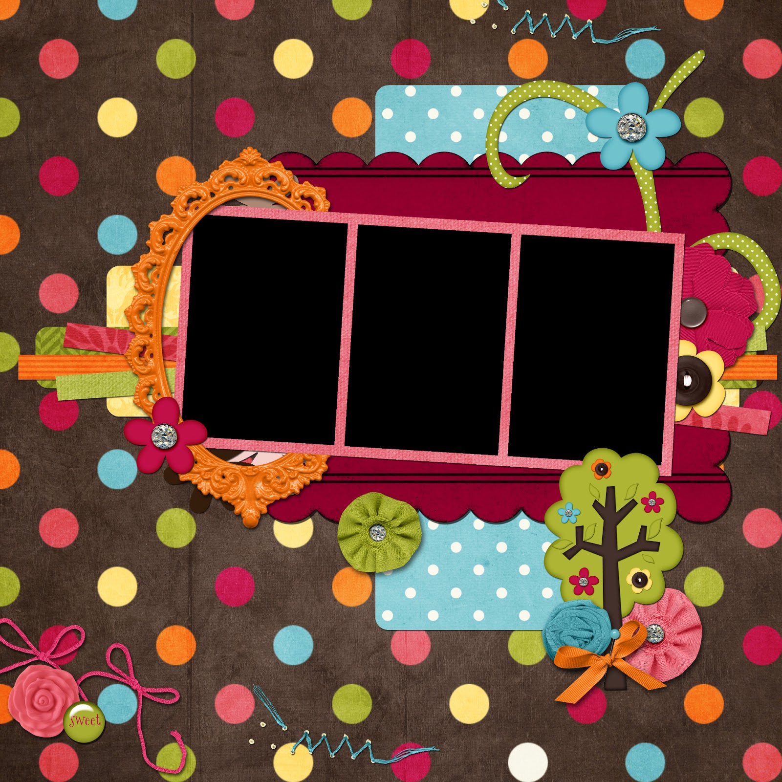 New Digital Scrapbook kits in the shop and a quickpage freebie. 