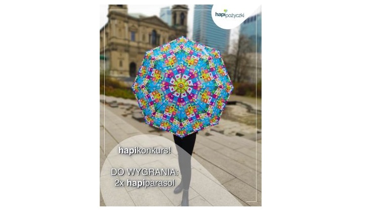 Wygraj kolorową parasol Konkurs