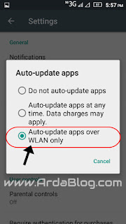 Cara Mematikan Pembaruan / Update Otomatis Aplikasi Android