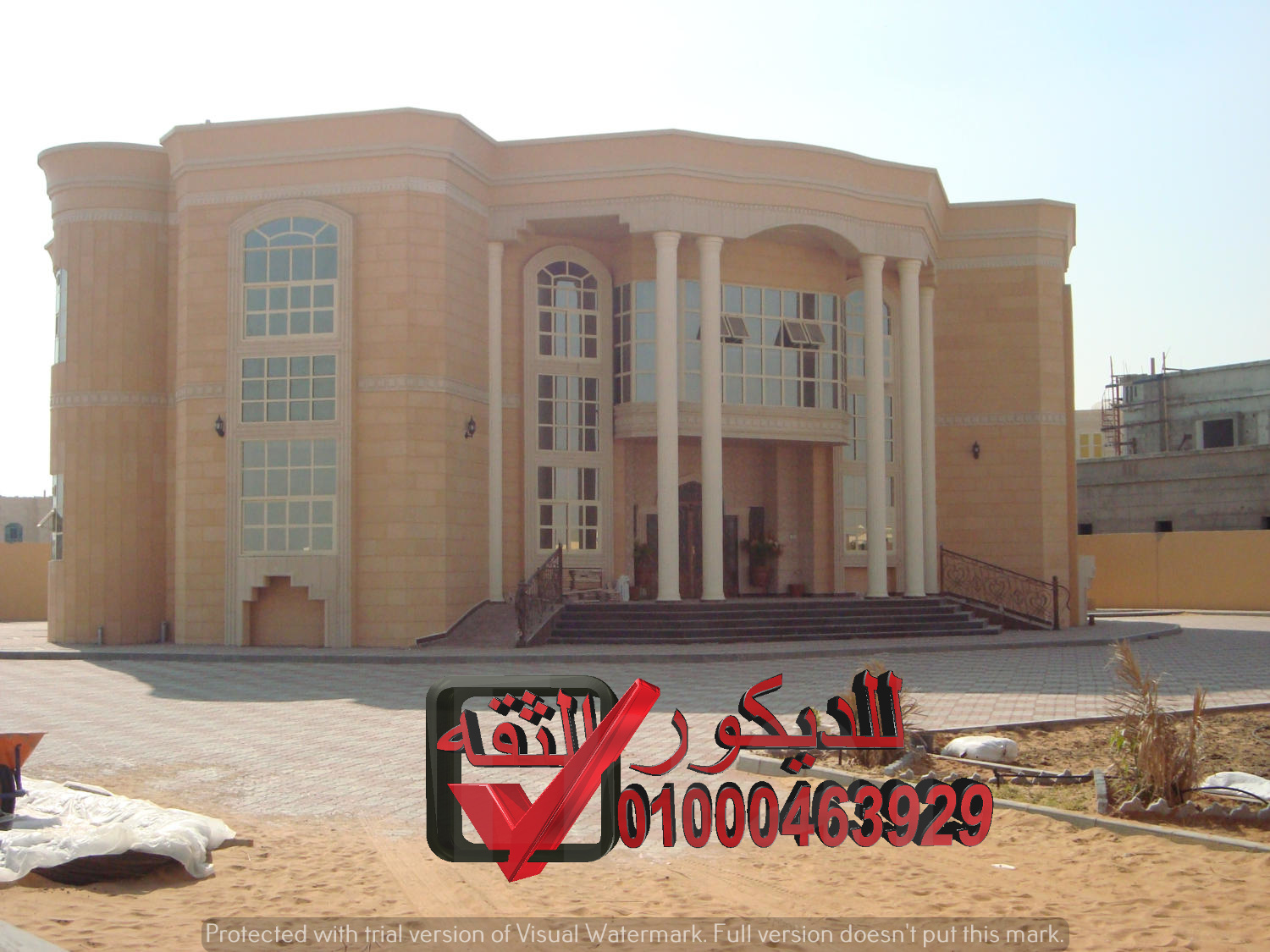 افخم واجهات منازل وفلل وقصور 2017/2018 تشطيبات وجهات منازل وقصور وفلل