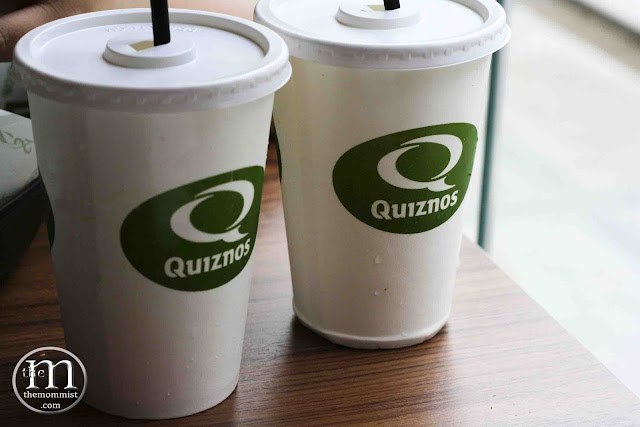 Quiznos beverage cups