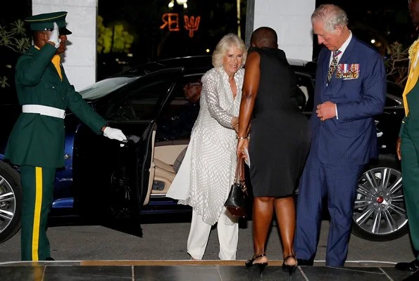The Duke and Duchess of Cornwall attended a reception at the Prime Minister's residence