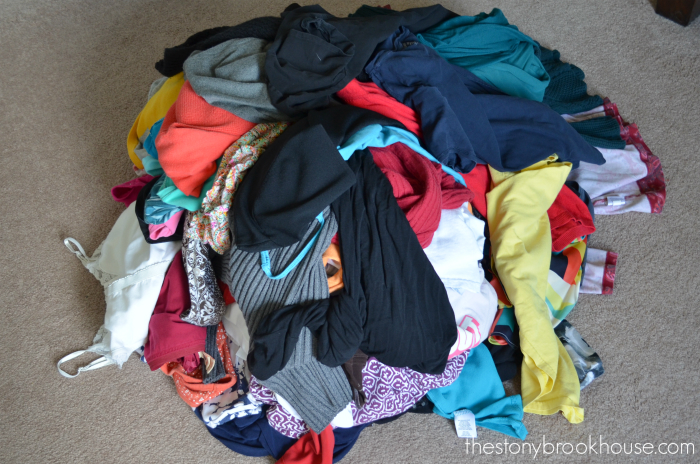 clothes to discard