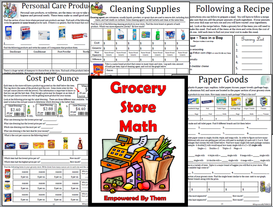Empowered By THEM: Grocery Store Math