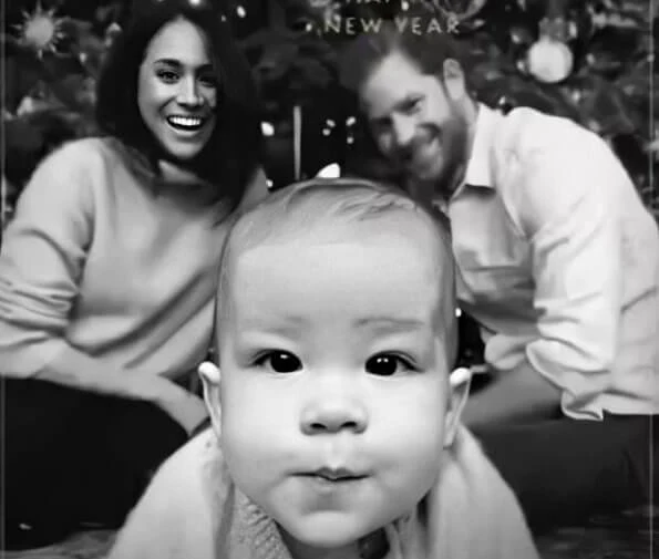 The Duke and Duchess with their 7-month-old son, Archie Harrison Mountbatten-Windsor. Prince Harry and Meghan Markle