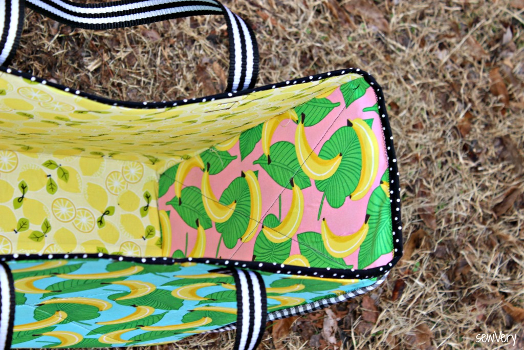 sewVery Go Bananas Bag