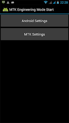 MTK Engineering Mode MTK Engineering Mode