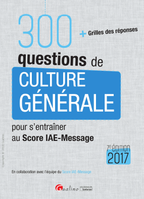 لمحبي القراءة والثقافة بالفرنسية كتاب 300 سؤال بالفرنسية في الثقافة العامة والأجوبة بالإختيارات للتحميل 300 Questions de culture générale