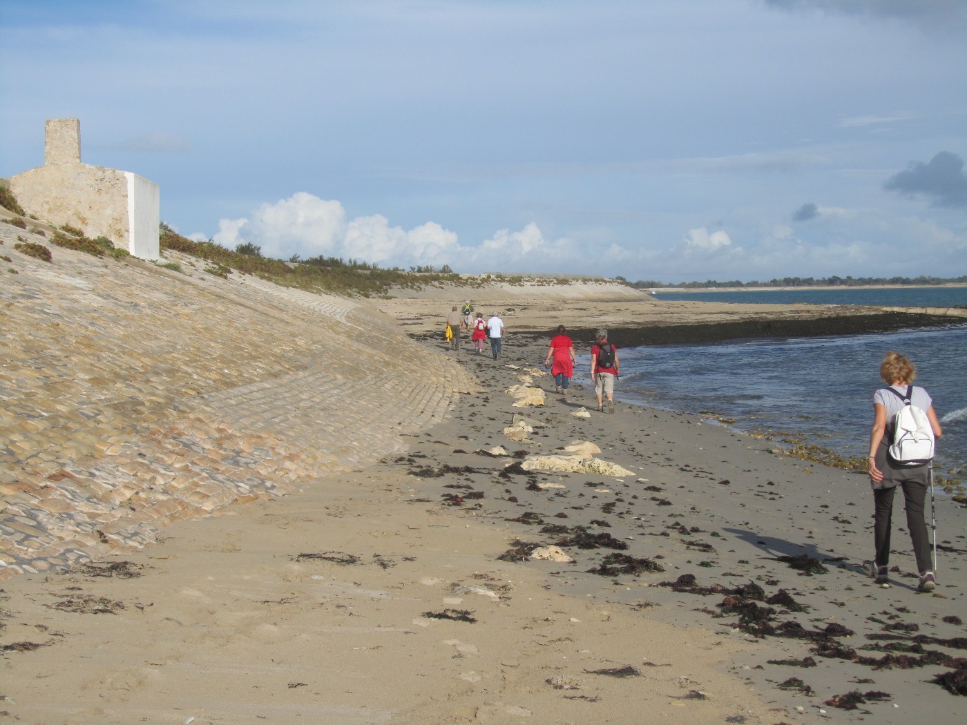 Balades sur plages autour de l'ile de Ré : de la Grange à Ars au Peu