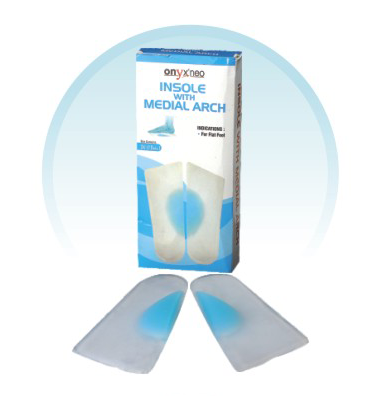 silicone medial arch