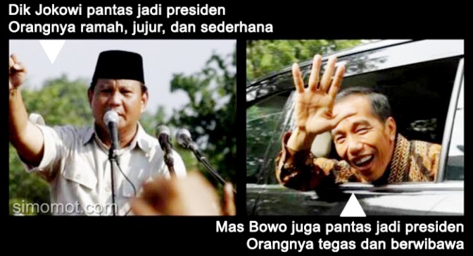 82 Gambar Lucu Jokowi Vs Prabowo Terbaik