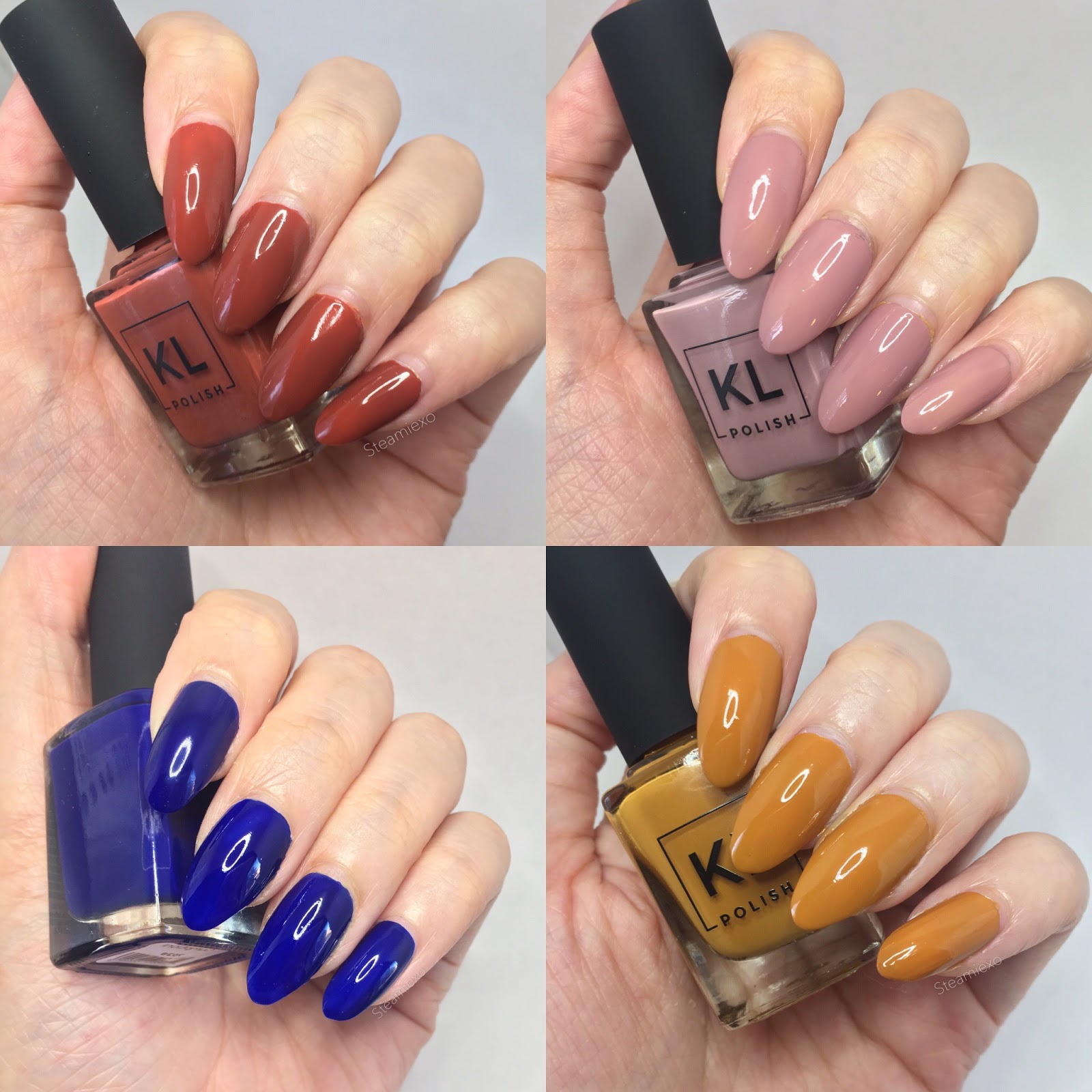 ♥ Steamy Nails ♥ KL Polish Fall Collection Review