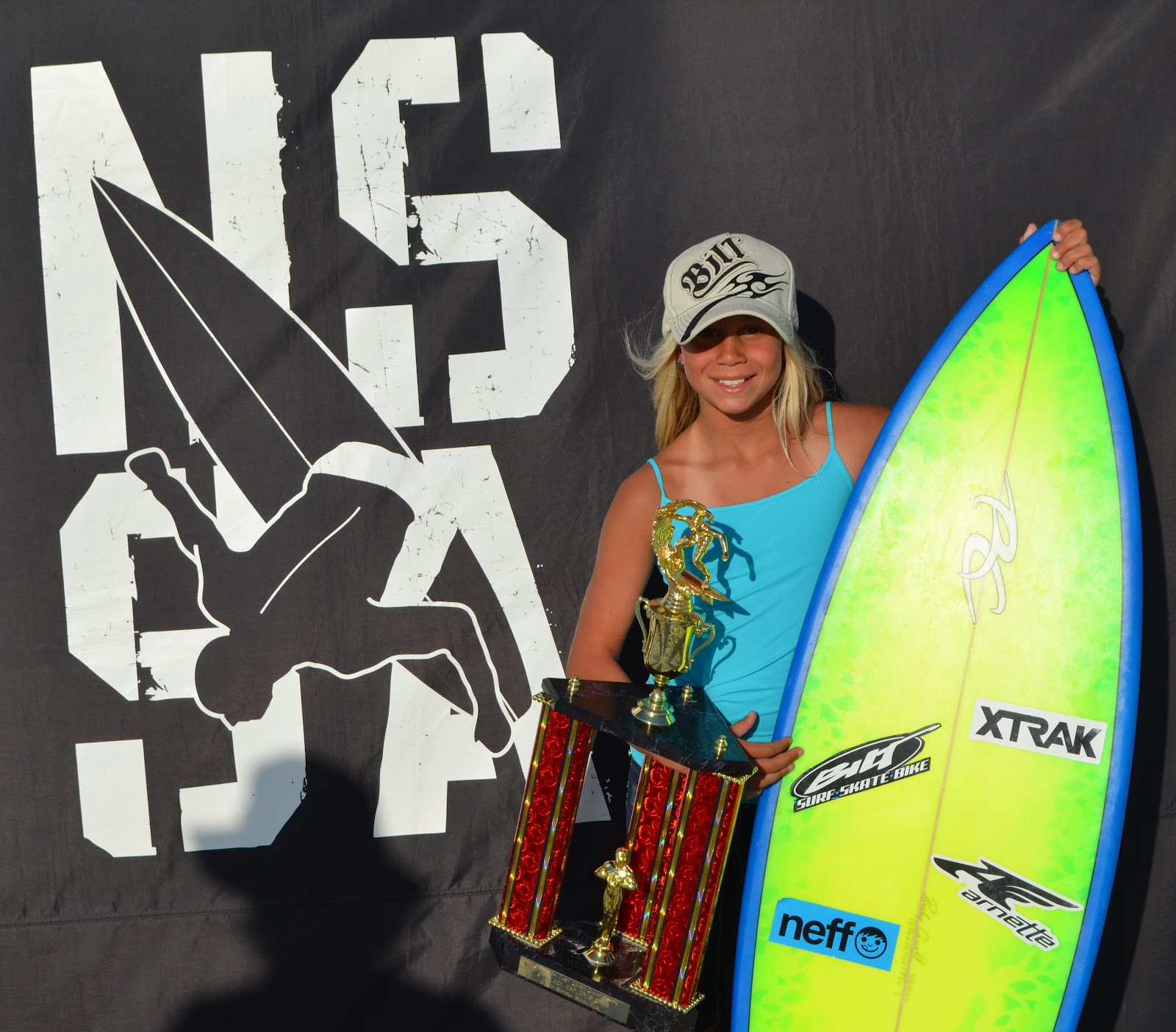 X-TRAK Surfing Accessories: Rachel Presti - NSSA Southeast Regionals