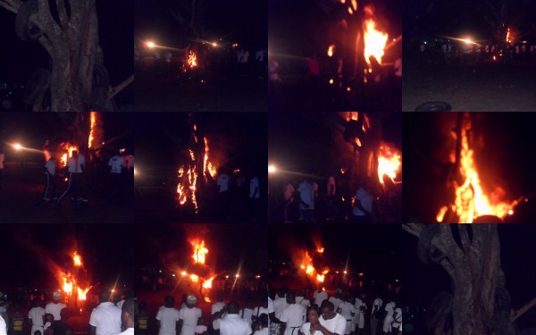 nysc camp fire night