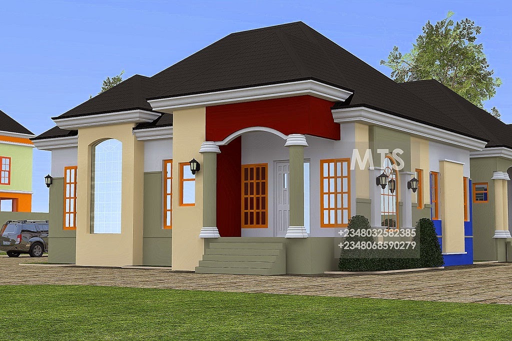Bedroom Bungalow Architectural Design In Nigeria Bedroom Bungalow Architectural Design In Nigeria