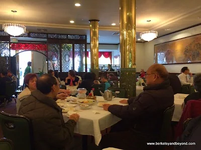 dining room at Great Eastern restaurant in San Francisco