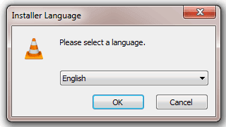 VLC Pilih Bahasa