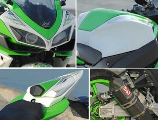 Foto Modifikasi Bodykit Kawasaki Ninja 250 cc Terbaru