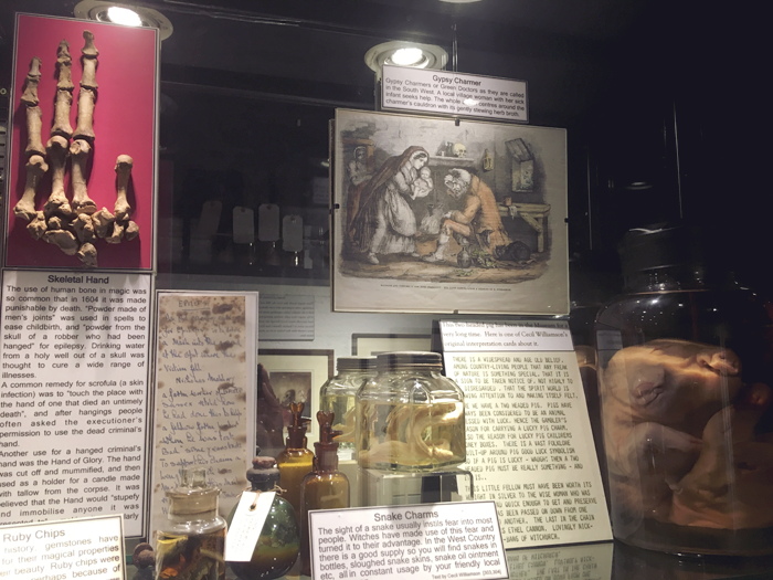 museum of witchcraft, boscastle cornwall
