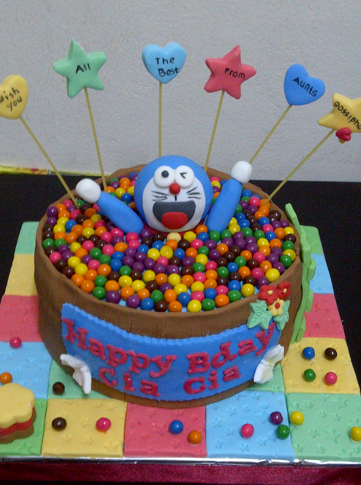 Mama Bee Doraemon Cake  for Cia Cia