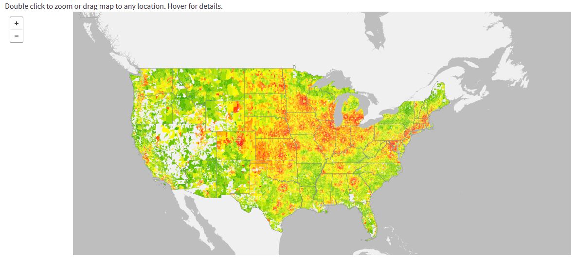 Herkimer and Oneida Counties Census Data Affiliate Carbon Footprints