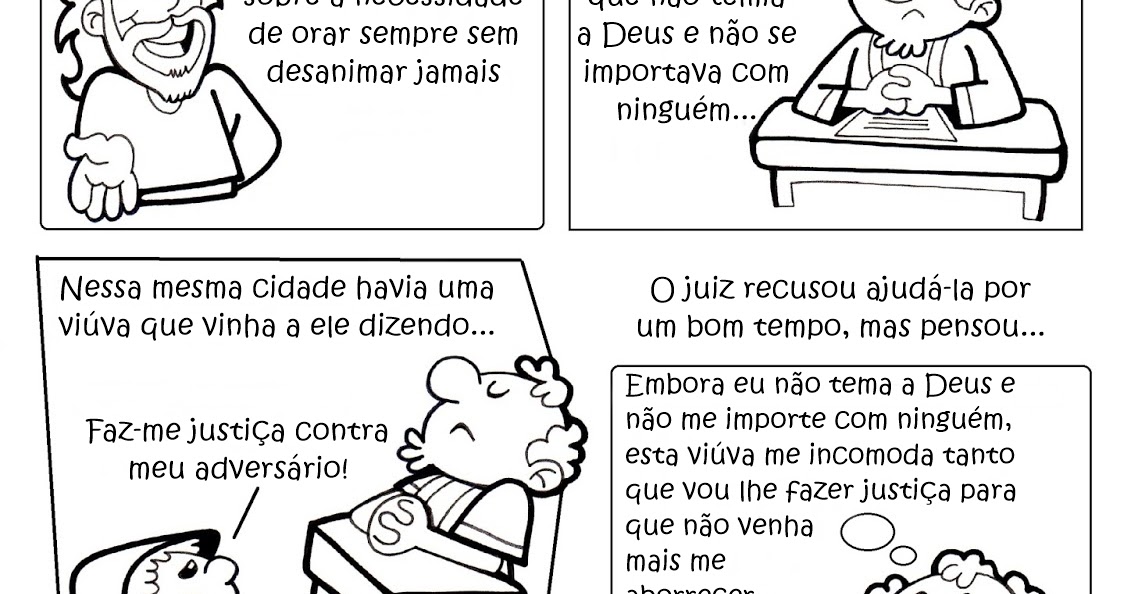 Tia Paula O juiz e a viúva Lucas 18, 18